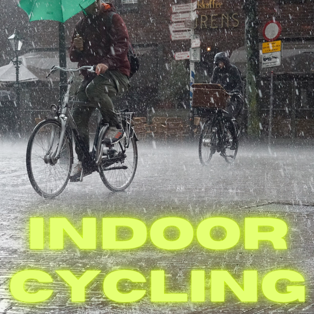 fietsen in de regen